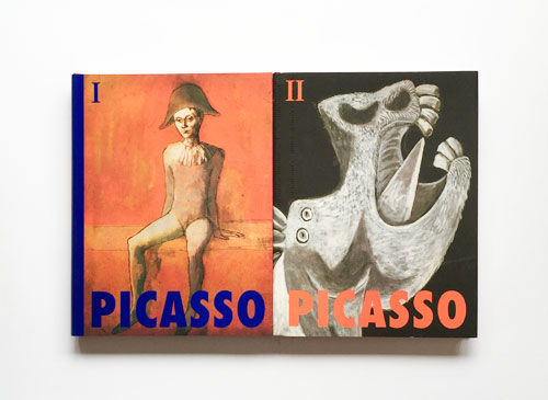 古書古本 dessin：Picasso 1881-1973 I+II（パブロ・ピカソ, Taschen）