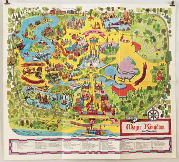 A Guide to the Magic Kingdom of Walt Disney World / Walt Disney's guide to Disneyland　ポスター各種