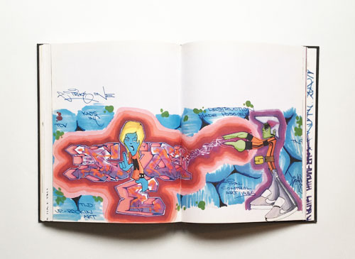 古書古本 dessin: Piecebook: The Secret Drawings of Graffiti