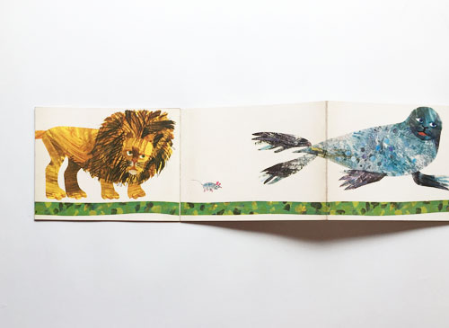 Eric Carle:  A Very Long Tail A Folding Book