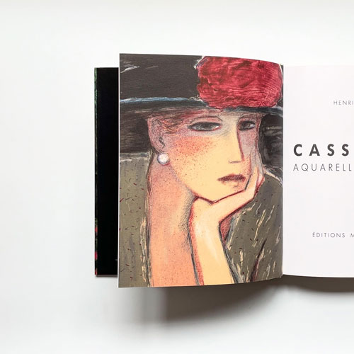 Cassigneul: aquarelles et dessins [オリジナル・リトグラフ１葉付]