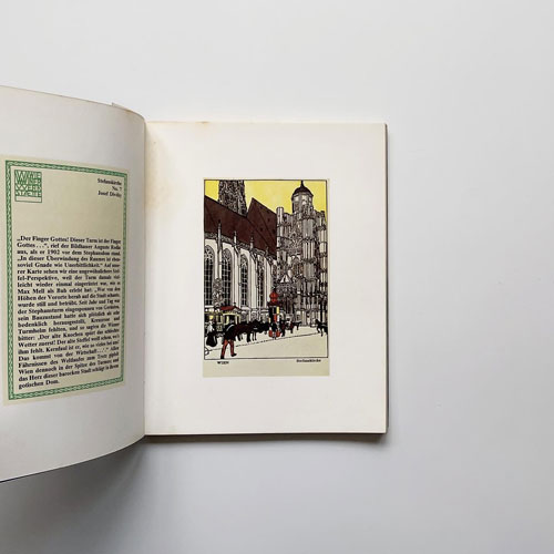 Wiener Veduten: 47 Ansichtskarten der Wiener Werkstatte
