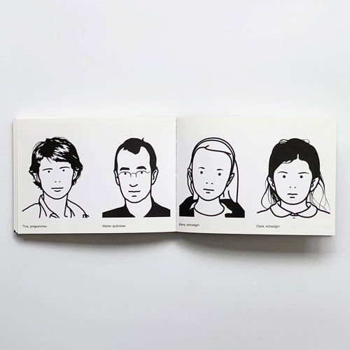 JULIAN OPIE: DANIEL-YES, CHRISTINE-NO