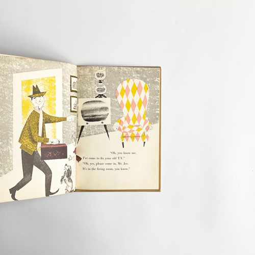 Leonard Weisgard: WHO IS AT THE DOOR? [Ex-Library]