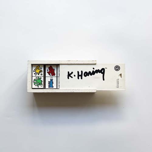 古書古本 dessin：Keith Haring: Domino Set（キース・ヘリング. Vilac