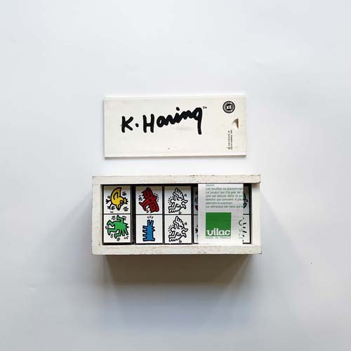 古書古本 dessin：Keith Haring: Domino Set（キース・ヘリング. Vilac