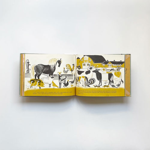 Dahlov Ipcar: I LIKE ANIMALS [Ex-Library]