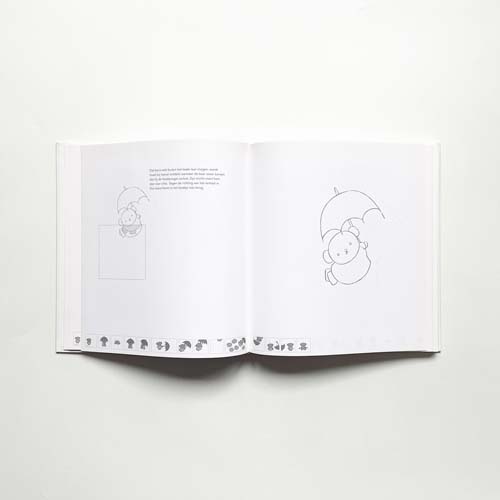 Dick Bruna: Boris en de paraplu - schetsboek