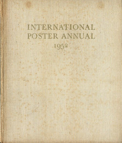 International Poster Annual　1952-1957年　各号