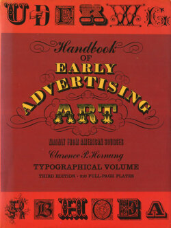 HANDBOOK OF EARLY ADVERTISING ART 各巻