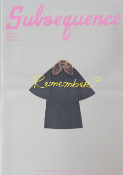 Subsequence Magazine 各号